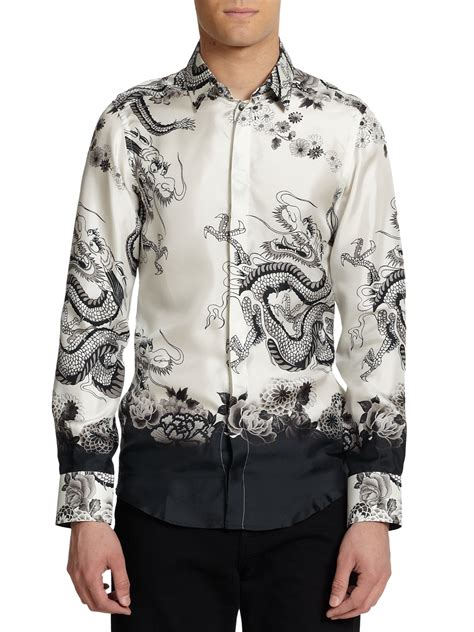 dolce gabbana men shirts|dolce gabbana formal shirts.